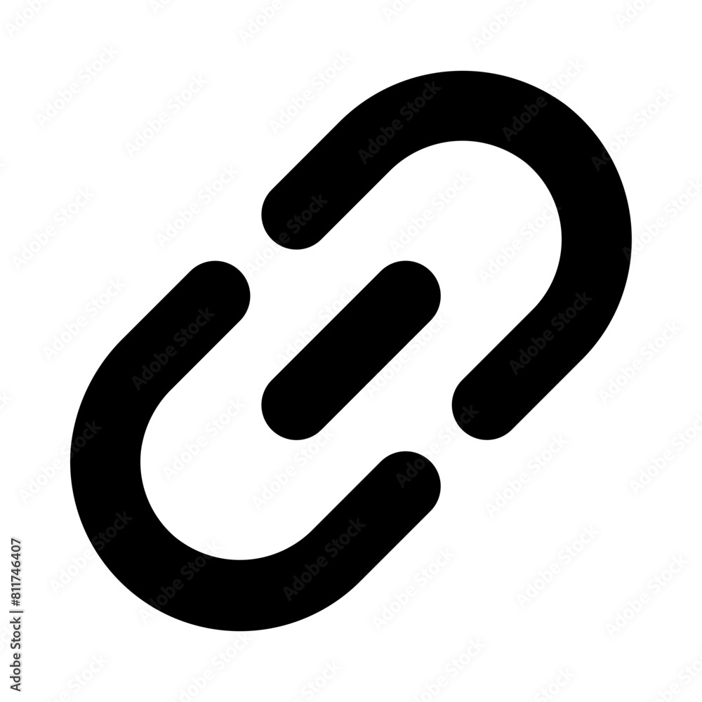 link flat vector illustration link flat vector illustration