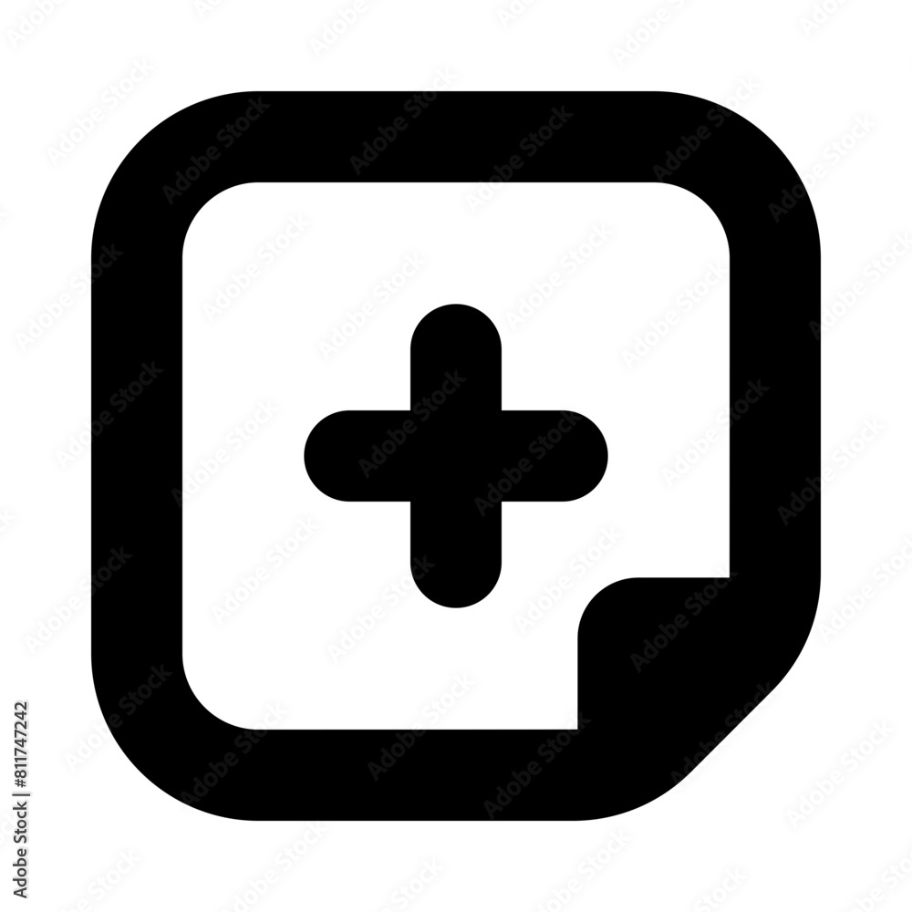 note medical flat vector illustration note medical flat vector illustration