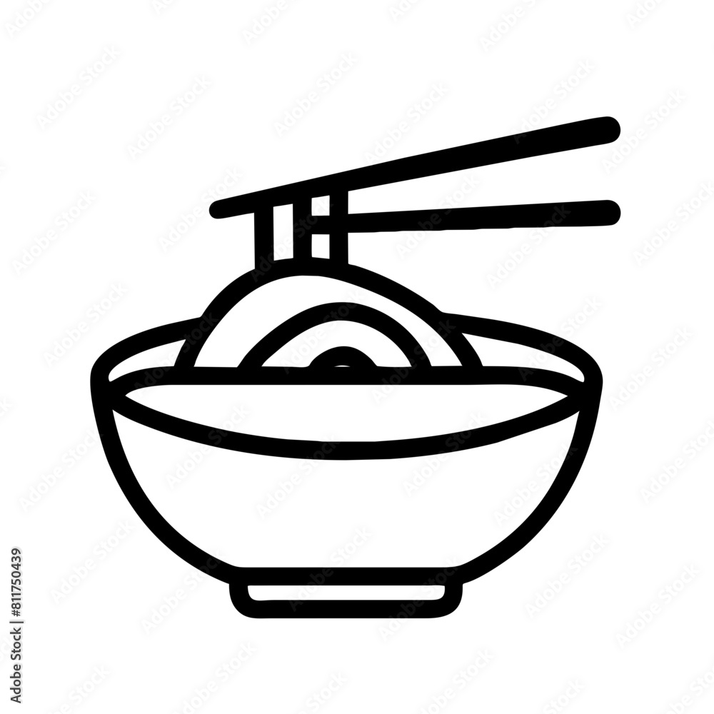 Ramen Nudeln, asiatische Nudeln Symbol Ramen Nudeln, asiatische Nudeln Symbol