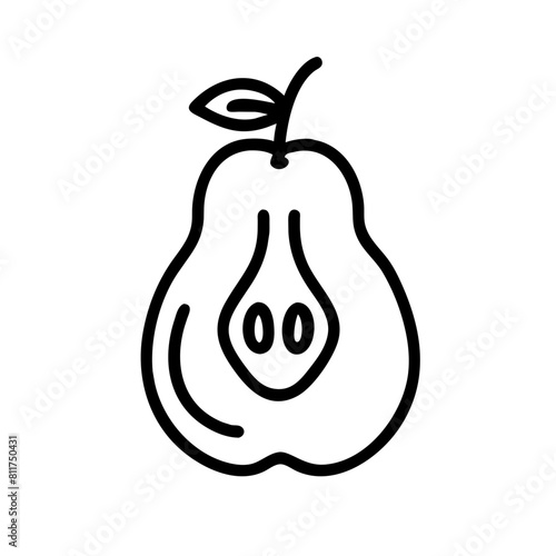 Halbe Birne Symbol