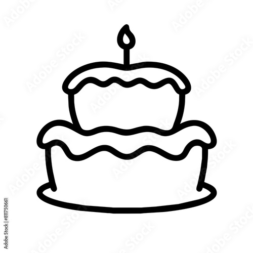 Torte Kuchen Symbol 