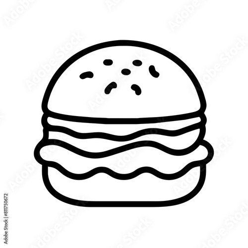 Hamburger Cheeseburger Symbol 