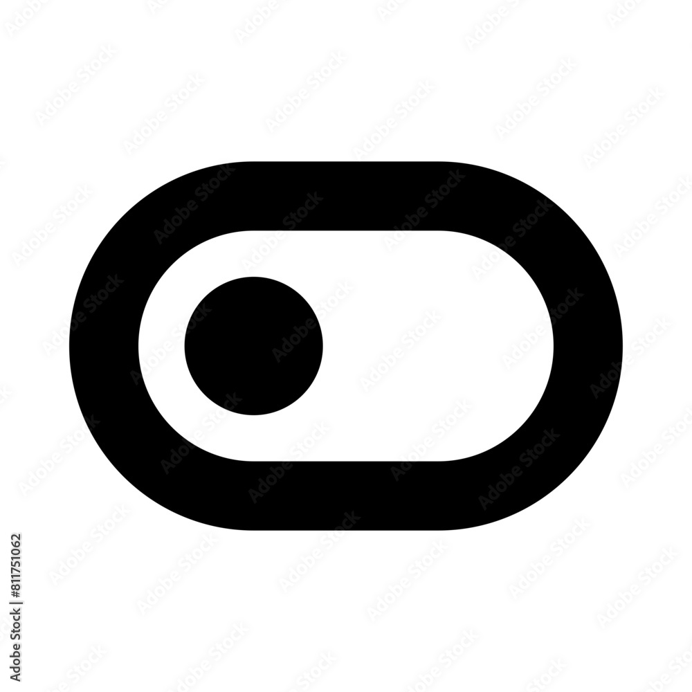 toggle off flat vector illustration toggle off flat vector illustration