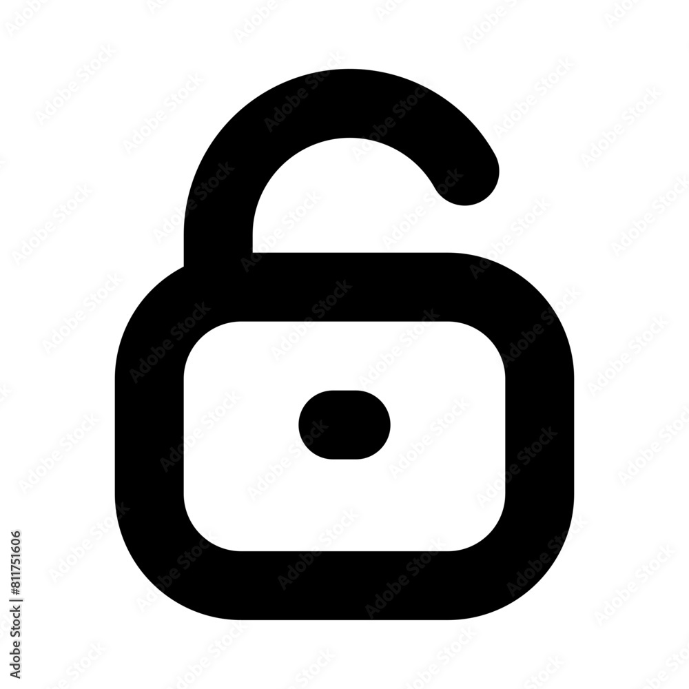 unlock flat vector illustration unlock flat vector illustration