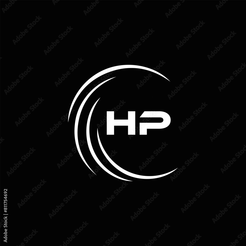 HP logo. H P design. White HP letter. HP, H P letter logo design. Initial letter HP linked circle uppercase monogram logo. H P letter logo vector design. HP logo. H P design. White HP letter. HP, H P letter logo design. Initial letter HP linked circle uppercase monogram logo. H P letter logo vector design.