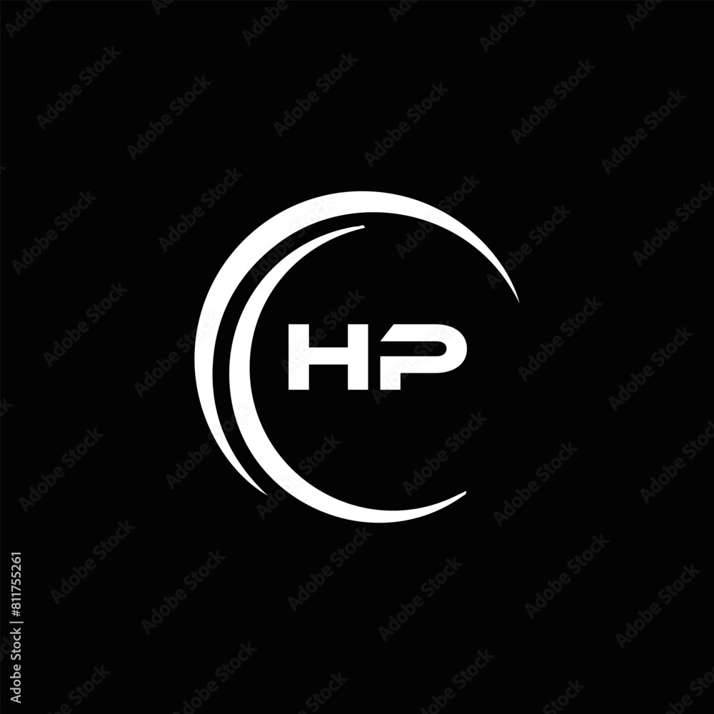 HP logo. H P design. White HP letter. HP, H P letter logo design. Initial letter HP linked circle uppercase monogram logo. H P letter logo vector design. HP logo. H P design. White HP letter. HP, H P letter logo design. Initial letter HP linked circle uppercase monogram logo. H P letter logo vector design.