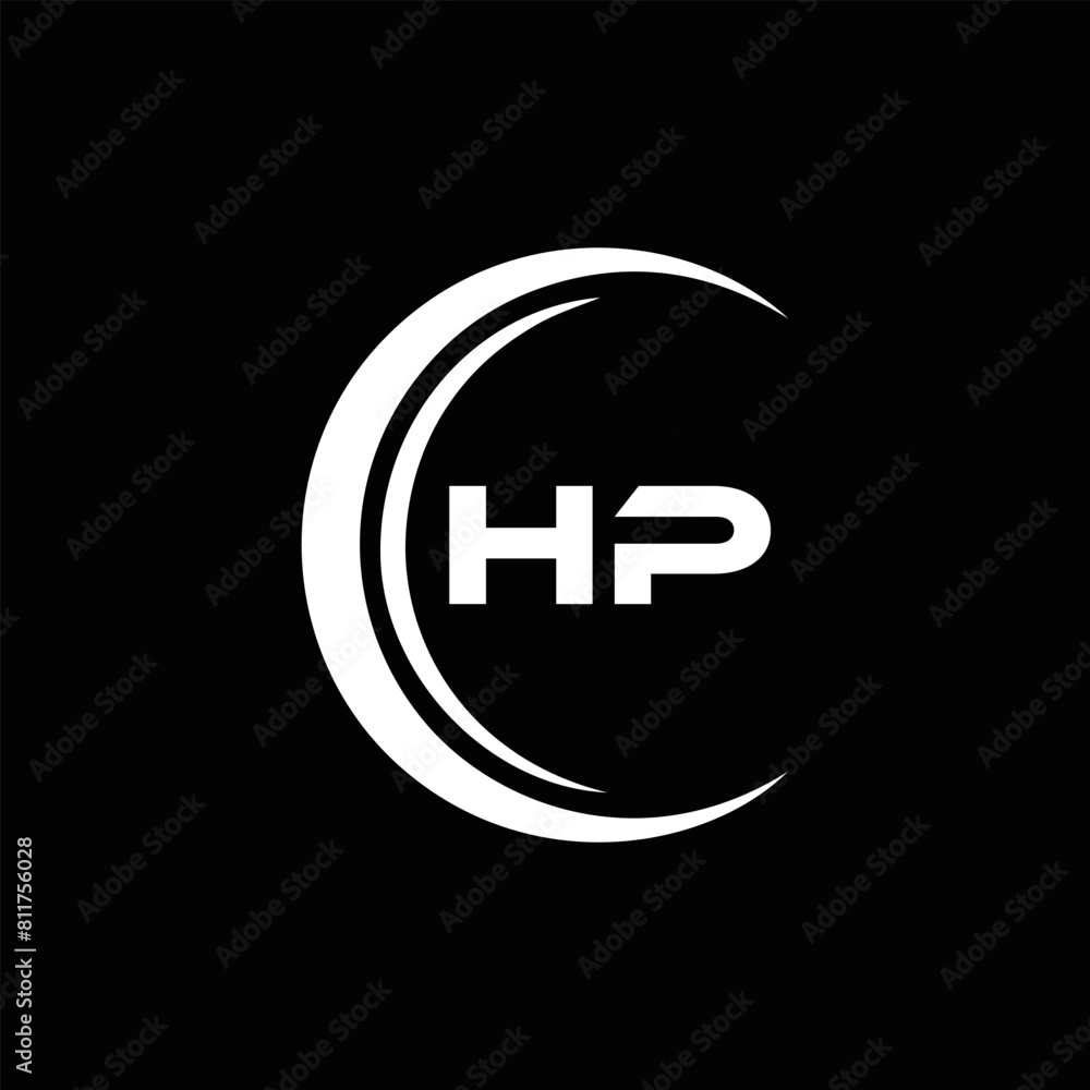 HP logo. H P design. White HP letter. HP, H P letter logo design. Initial letter HP linked circle uppercase monogram logo. H P letter logo vector design. HP logo. H P design. White HP letter. HP, H P letter logo design. Initial letter HP linked circle uppercase monogram logo. H P letter logo vector design.