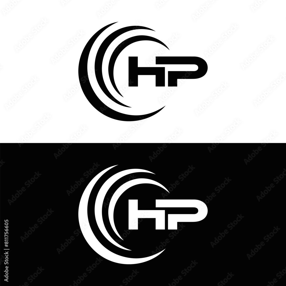 HP logo. H P design. White HP letter. HP, H P letter logo design. Initial letter HP linked circle uppercase monogram logo. H P letter logo vector design. HP logo. H P design. White HP letter. HP, H P letter logo design. Initial letter HP linked circle uppercase monogram logo. H P letter logo vector design.