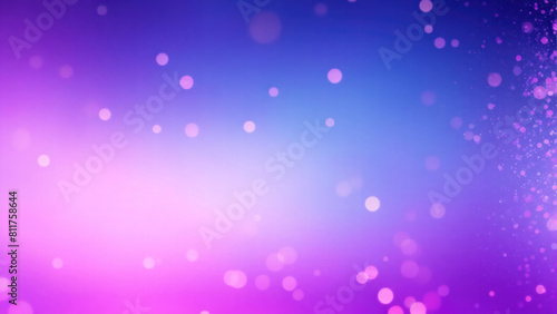 Purple blue and pink gradient bokeh abstract blur background
