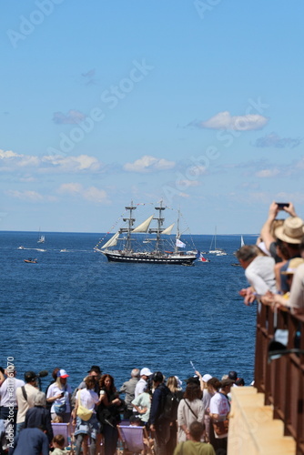 Belem arrivée à Marseille pour Paris 2024