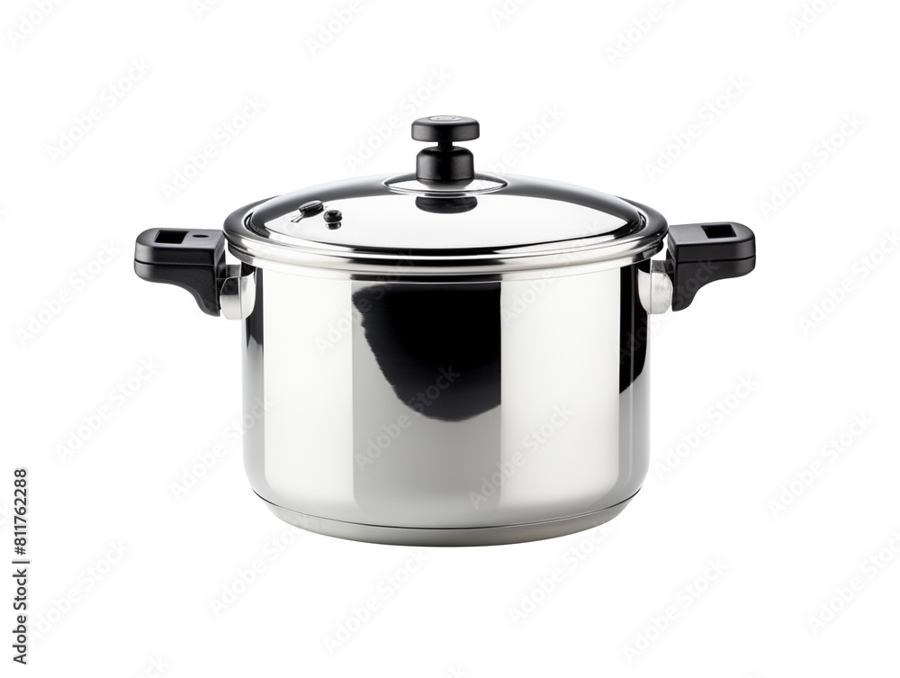 Pressure cooker, saucepan isolated on transparent background Pressure cooker, saucepan isolated on transparent background