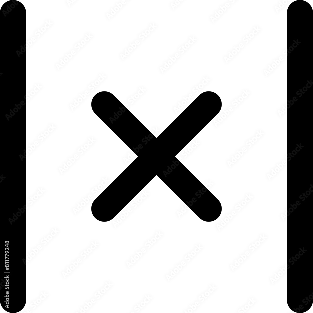 value absolute line icon value absolute line icon
