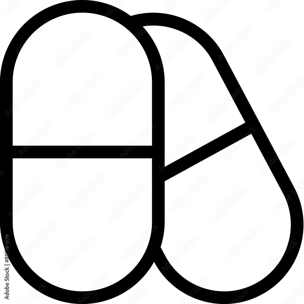 capsules icon flat vector capsules icon flat vector