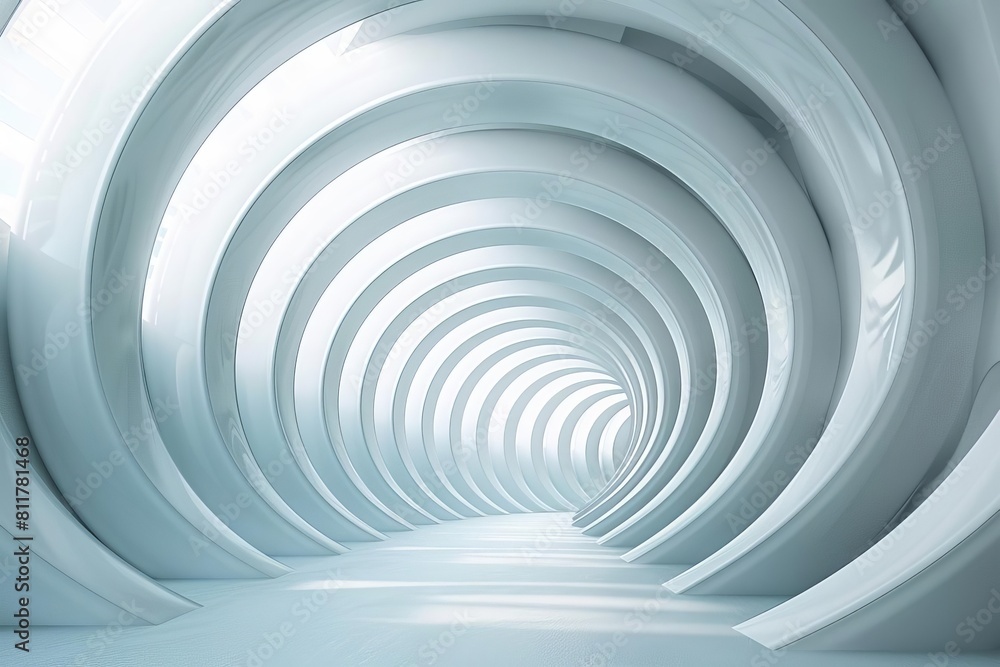 Abstract Architecture Background 3d Illustration of White Circular Building Modern Geometric Wallpaper Futuristic Technology Design, epic editorial Abstract Architecture Background 3d Illustration of White Circular Building Modern Geometric Wallpaper Futuristic Technology Design, epic editorial