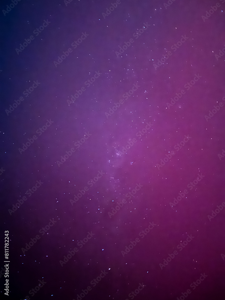 Obraz premium Solar flare storm and Southern light in Auckland in 2024.