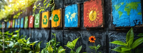 Environmental technology concept Sustainable development goals SDGs, making it a captivating celebration of travel and style