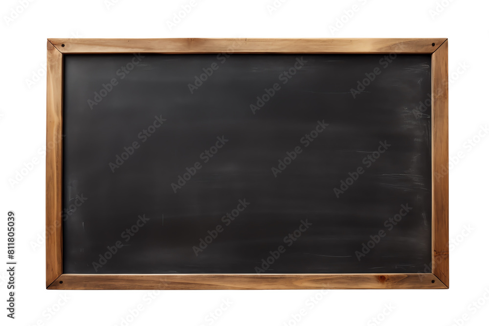 Blackboard. Wooden frame. Chalkboard texture. Blank. Blackboard. Wooden frame. Chalkboard texture. Blank.