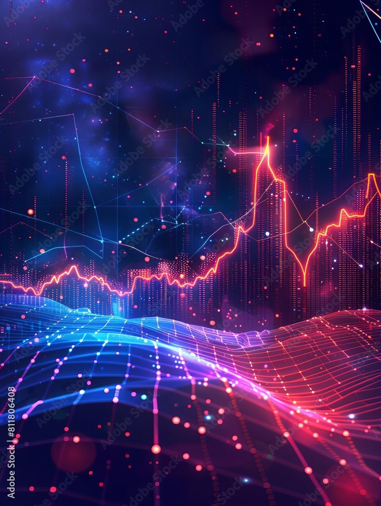 Stock market or forex trading graph in graphic concept suitable for financial investment or Economic trends business idea and all art work design Abstract finance background Vector Stock market or forex trading graph in graphic concept suitable for financial investment or Economic trends business idea and all art work design Abstract finance background Vector