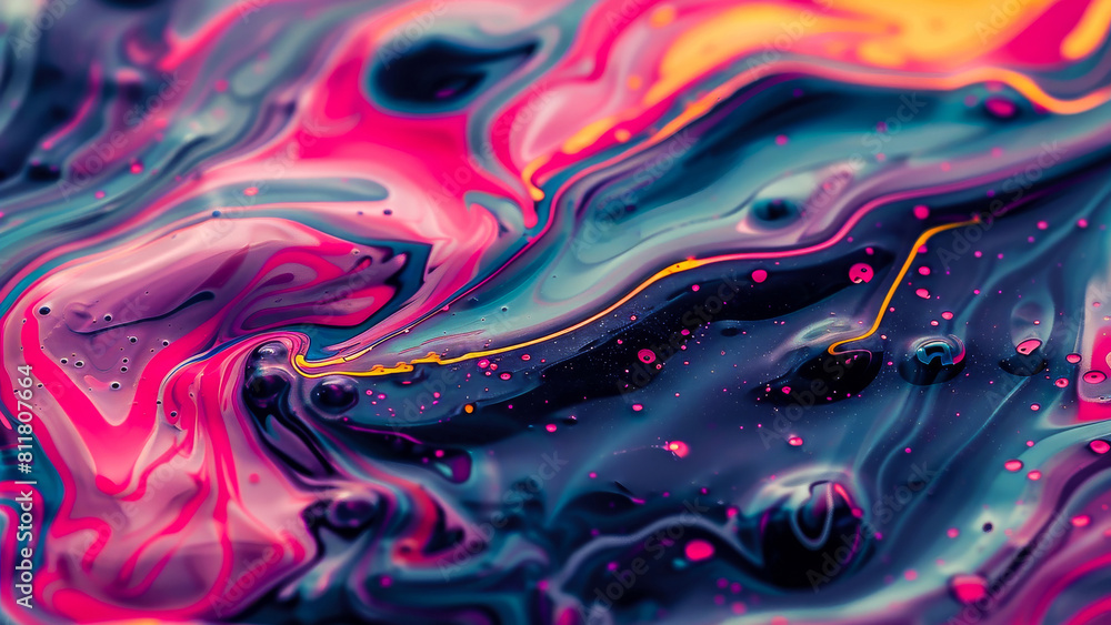 This abstract image shows a vibrant fluid pattern with swirling colors, perfect for backgrounds or creative designs. This abstract image shows a vibrant fluid pattern with swirling colors, perfect for backgrounds or creative designs.