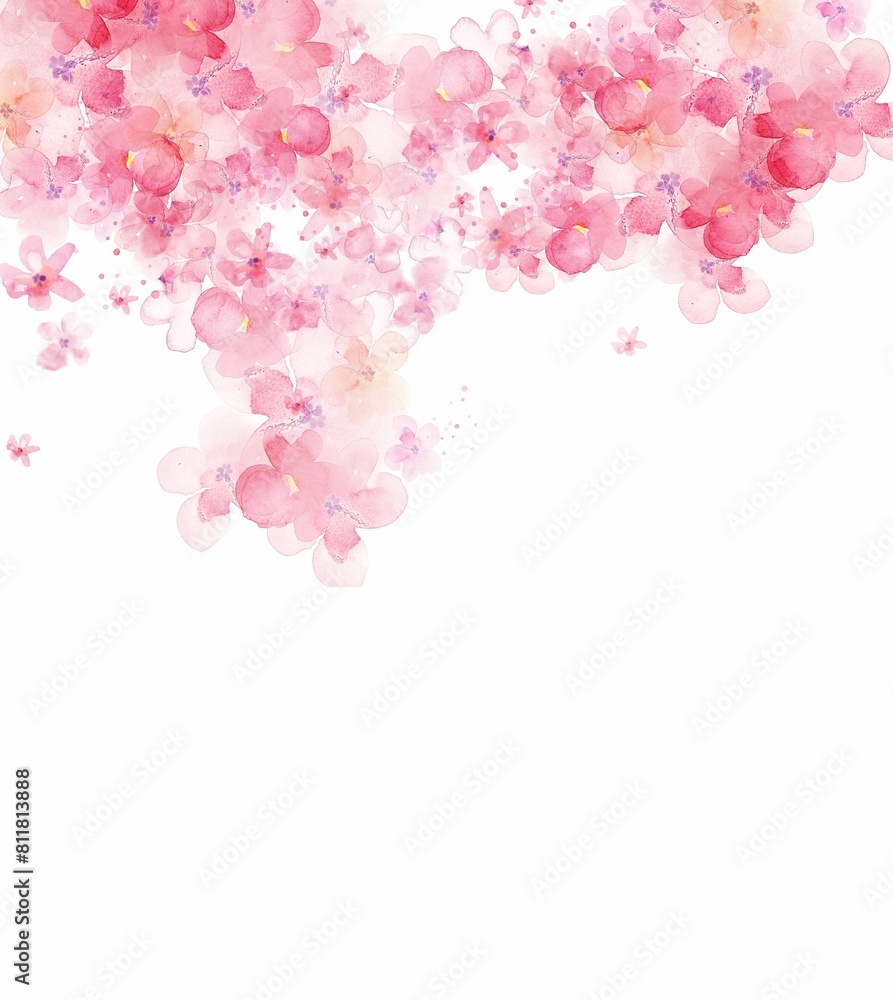 background flowers sagura