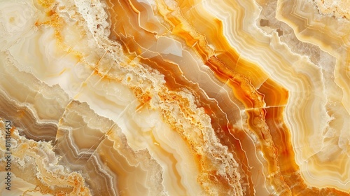 Natural Onyx Stone Texture in Warm Earth Tones 