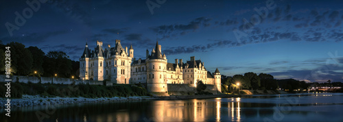 Castle in the Loire Valley.