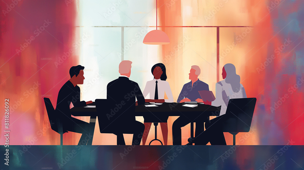 The scene shows diverse team members engaged in animated discussion, jotting down ideas on the whiteboard filled with colorful notes and diagrams. The scene shows diverse team members engaged in animated discussion, jotting down ideas on the whiteboard filled with colorful notes and diagrams.