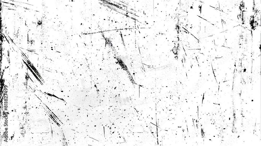 grunge grain scratched texture black and white distressed abstract texture transparent overlay background