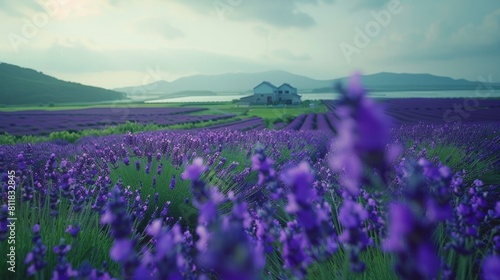 Visiting the expansive lavender farms in Hokkaido Japan during the summer where fields of purple stretch to the horizon offering a serene and fragrant