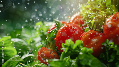 新鮮なトマト｜Fresh tomatoes　Generative　AI photo