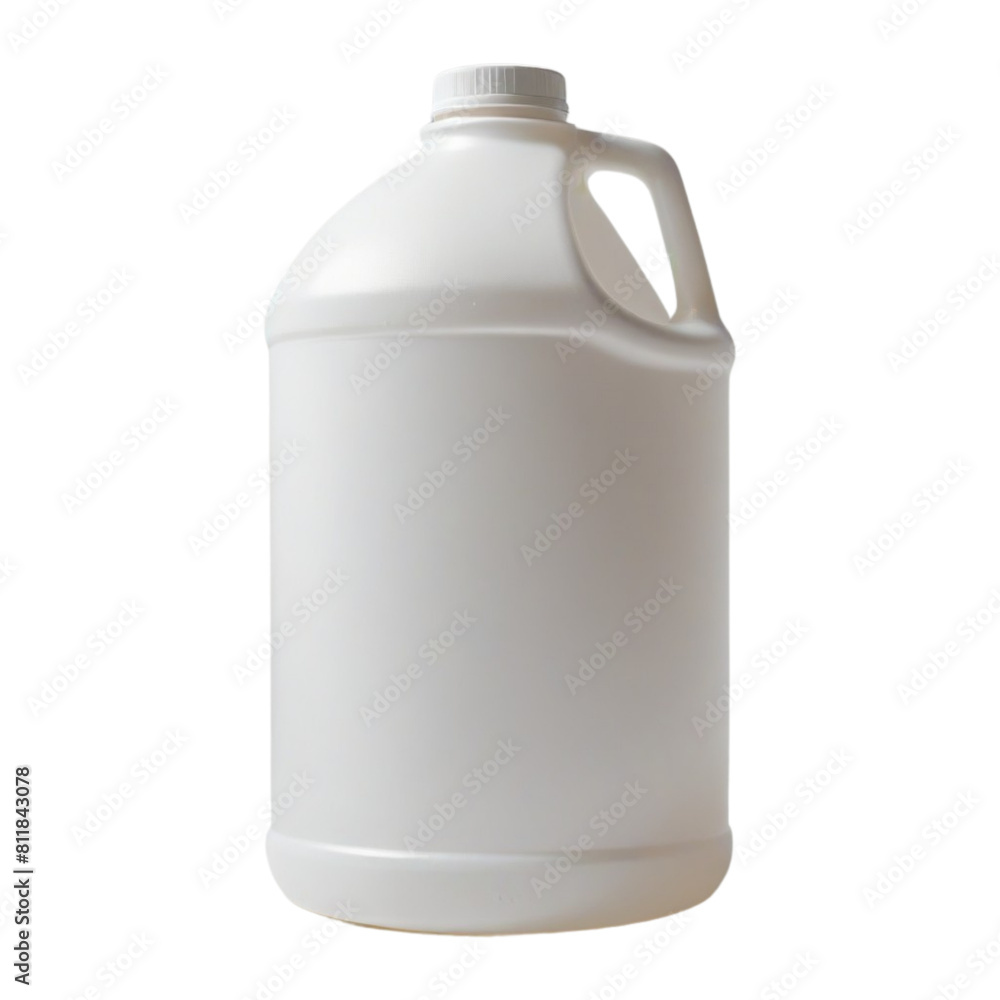 white plastic container on Isolated transparent background png. generated with AI white plastic container on Isolated transparent background png. generated with AI