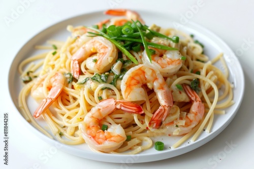 Mouthwatering Instant Pot Shrimp Scampi Pasta with Crushed Red Pepper Flakes