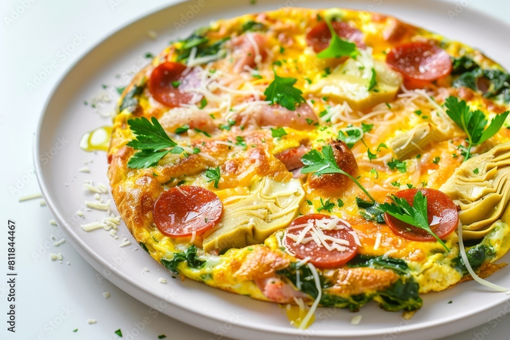 Instant Pot Pizza Frittata: Melted Cheese and Savory Toppings Instant Pot Pizza Frittata: Melted Cheese and Savory Toppings