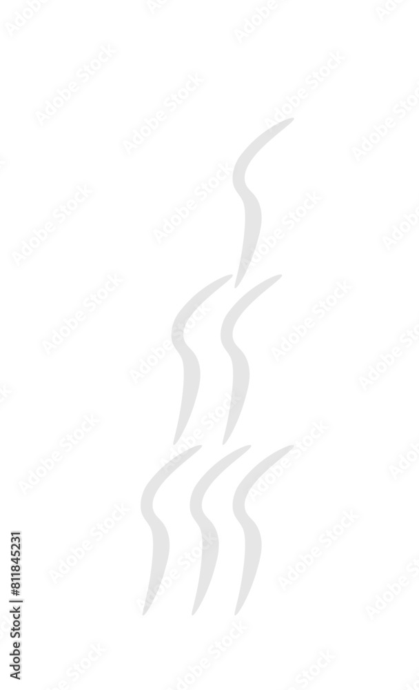 steam is gray on a transparent background steam is gray on a transparent background