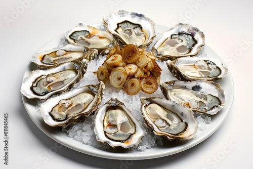 Gourmet Oyster Delight: 2-to-Tango Oysters with Shallot and Red Wine Vinegar