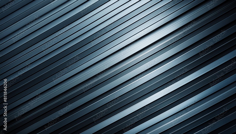 metal template with striped design background