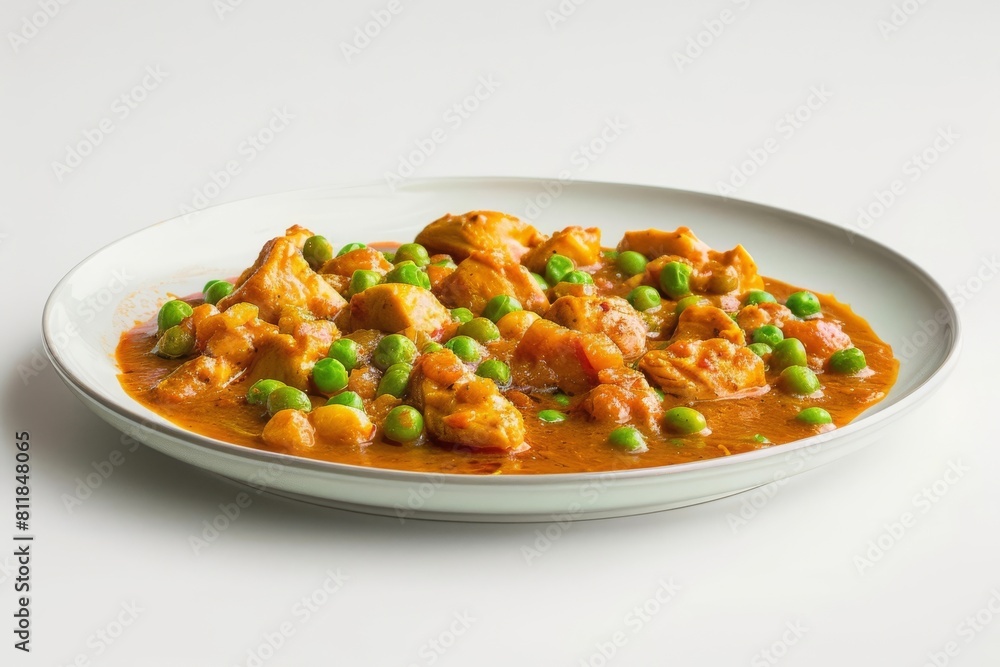 15-Minute Chicken and Pea Curry with Exotic Spices 15-Minute Chicken and Pea Curry with Exotic Spices