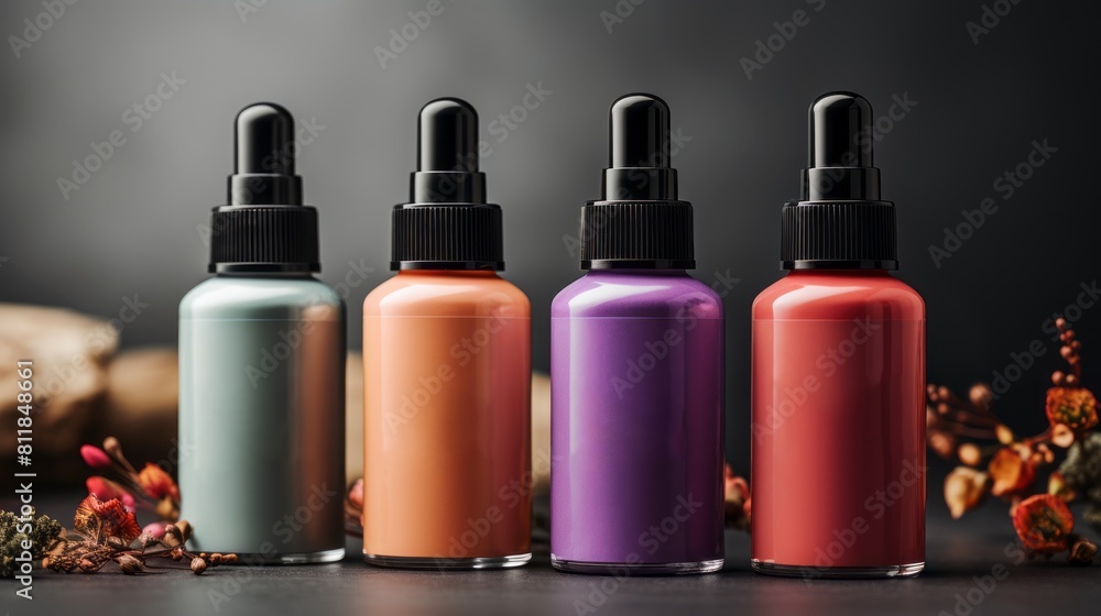Dropper flacon mockup. Natural cosmetics product packaging mockup. 3d beauty bottle mockup. Dropper bottle mockup. Cosmetic bottle set 3D render. Cosmetic bottles 3D render mockup Dropper flacon mockup. Natural cosmetics product packaging mockup. 3d beauty bottle mockup. Dropper bottle mockup. Cosmetic bottle set 3D render. Cosmetic bottles 3D render mockup
