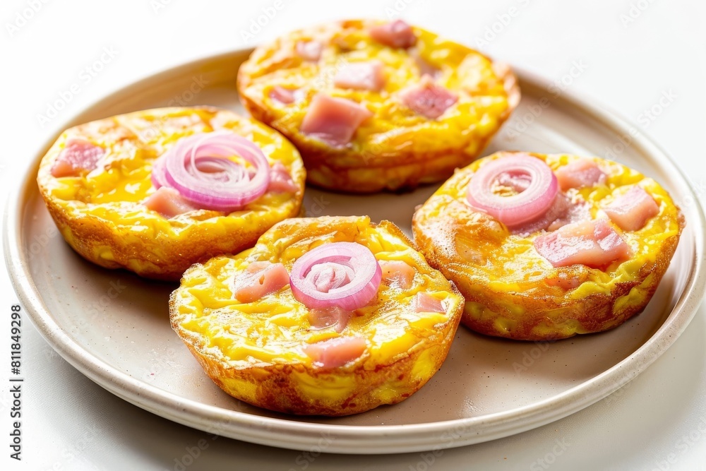 Ham and Cheese Individual Frittatas: A Bite of Fluffy Heaven Ham and Cheese Individual Frittatas: A Bite of Fluffy Heaven