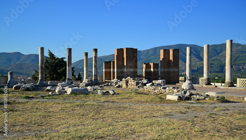 St. Jean Church Ruins are in Selcuk, Izmir, Turkey. photo