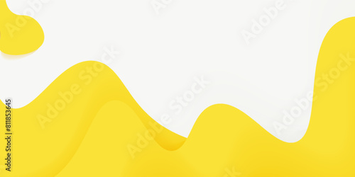 Creative fluid style poster set. dynamic 3D shapes on light yellow background. ideal for party, banner, cover, print, promotion, sale, greeting, ad, web, page, header, landing, social media. EPS 10