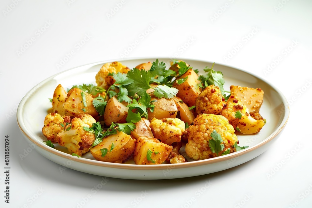 Aloo Gobi: Authentic Indian Dish with Exotic Flavors and Tantalizing Aromas Aloo Gobi: Authentic Indian Dish with Exotic Flavors and Tantalizing Aromas
