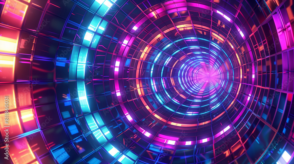 abstract multicolor spectrum background, bright neon rays and lines abstract multicolor spectrum background, bright neon rays and lines