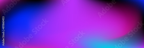 Iridescent aura Y2K holographic gradient background. Vector abstract mesh gradient, dark cosmic colors. Space theme aurora fluid hologram texture in blue and pink colors. Y2k aesthetic holo backdrop