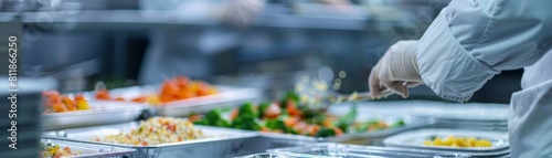 Maintaining safety in airline catering by following food handling and hygiene standards