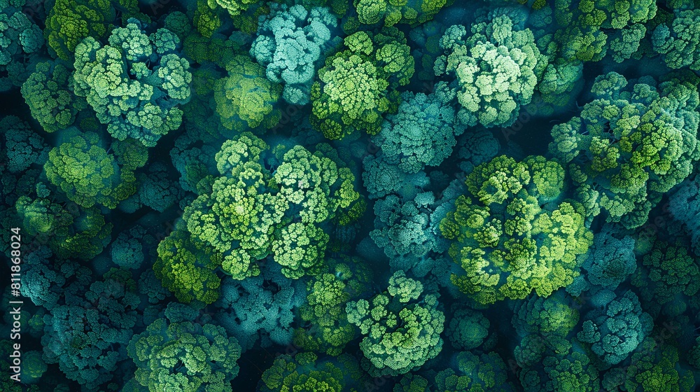 Obraz premium Abstract organic forms reminiscent of coral or plant life.