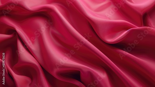 Pink silk fabric texture  background image