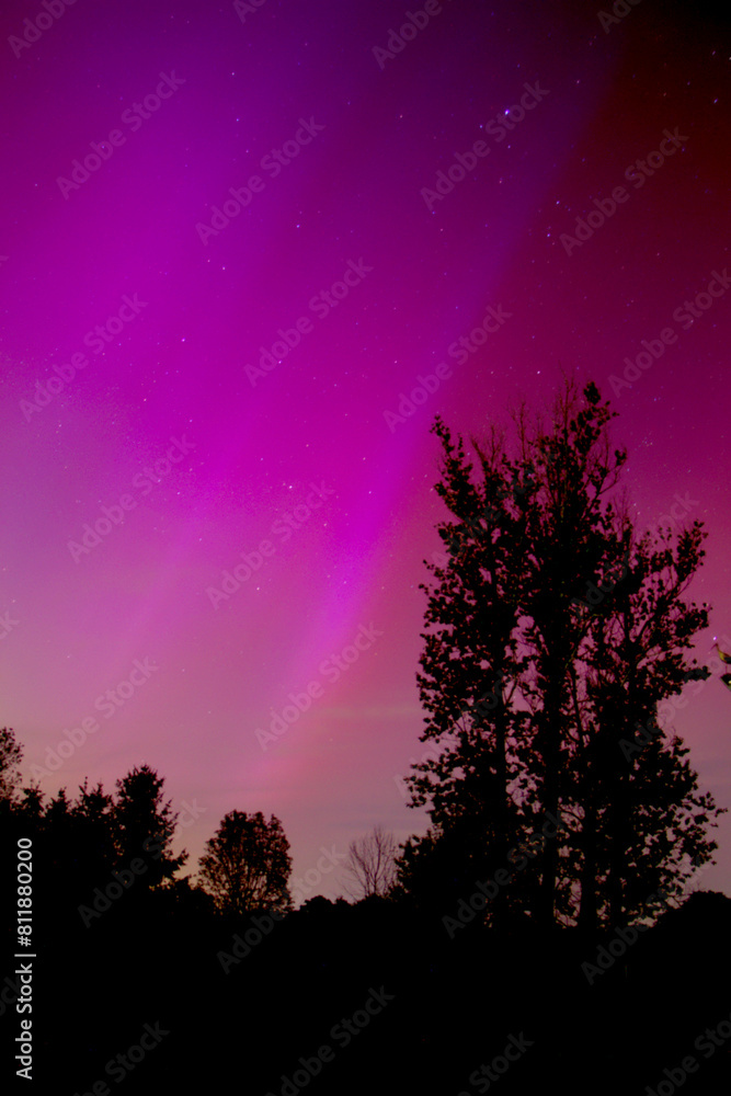 Polarlichter über Deutschland, Sachsen-Anhalt, 11.05.2024 Polarlichter über Deutschland, Sachsen-Anhalt, 11.05.2024