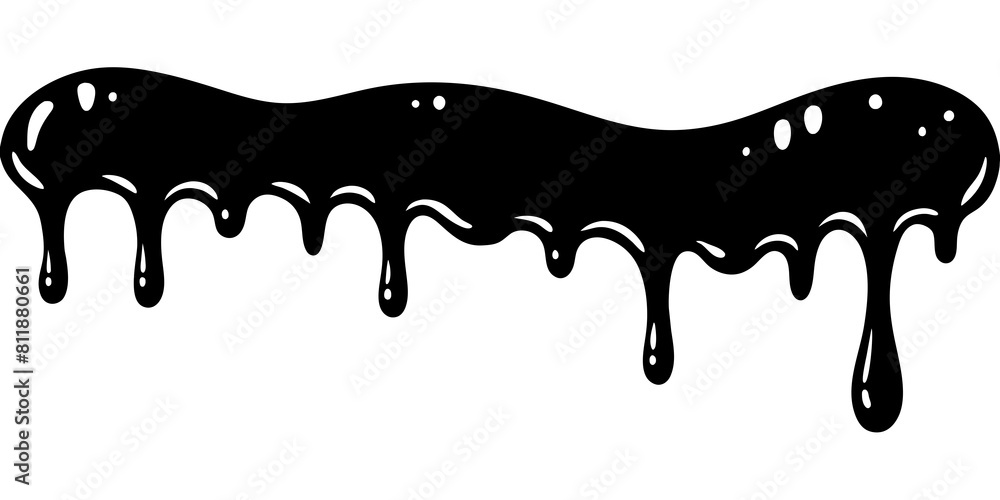 chocolate dripping on white background chocolate dripping on white background