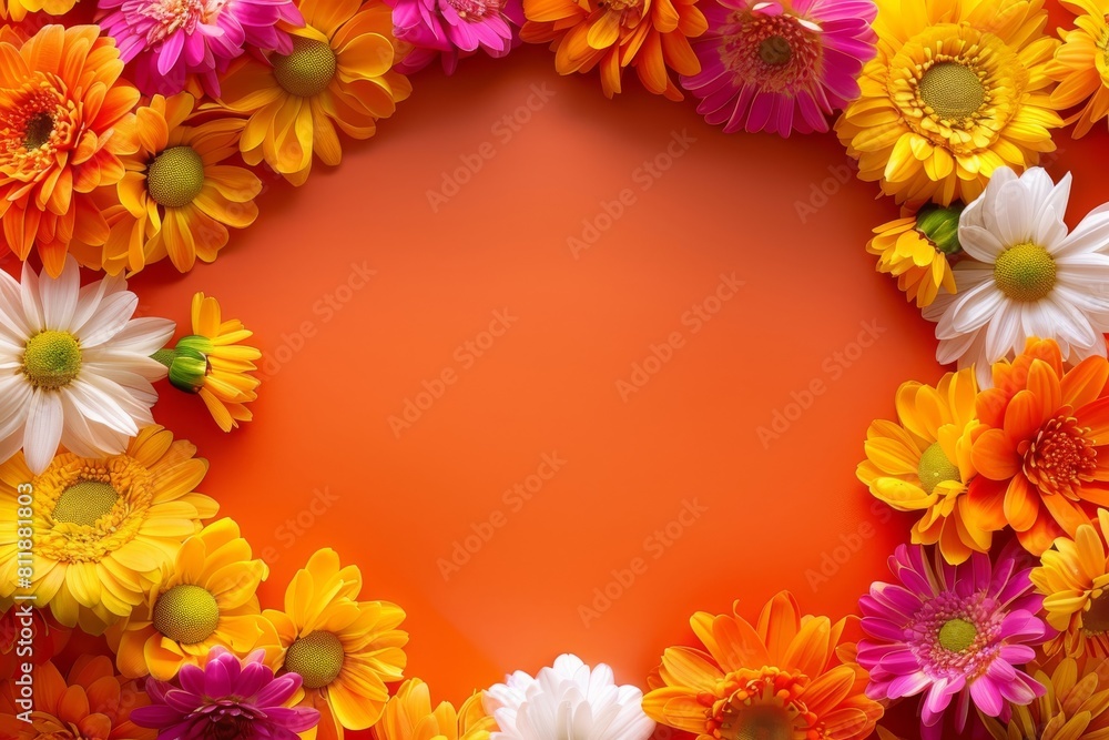 Festive backdrops for indian new year with a flower-inspired circular layout Festive backdrops for indian new year with a flower-inspired circular layout